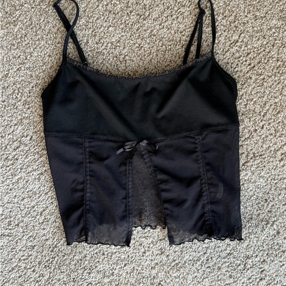 Urban Outfitters Tops - Y2K Tank Top- Black